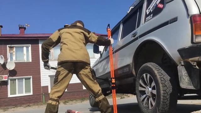 Проверка домкрата и порогов. смотреть онлайн