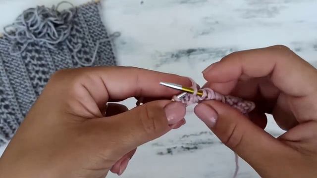Красивый рельефно ажурный узор спицами для вязания джемпера, кардигана Ажурные дорожки смотреть онлайн
