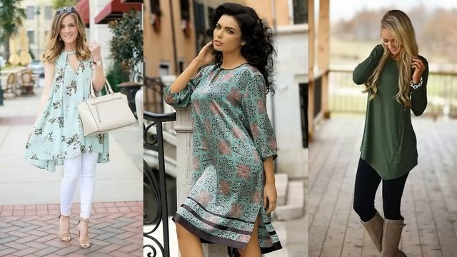 МОДНАЯ ТУНИКА НА ВЕСНУ И ЛЕТО ?С ЧЕМ НОСИТЬ СТИЛЬНУЮ ТУНИКУ