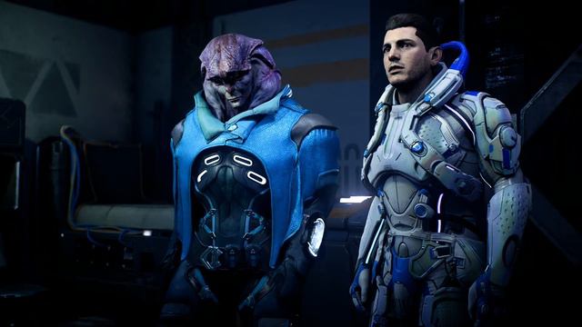 Mass effect: Andromeda — более близкое знакомство с Джаалом и его семьей (дружба) смотреть онлайн