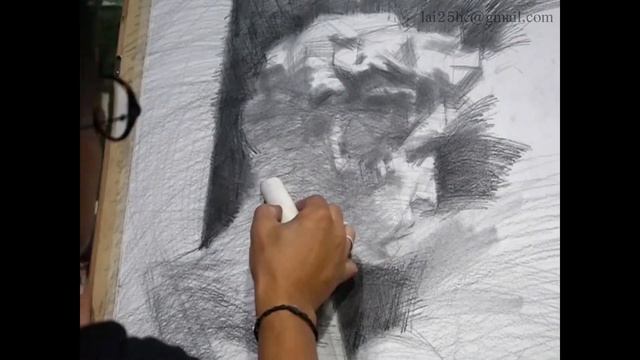 石膏素描示範_Lai Hong-Chueh Sketch 2018 賴鴻爵 смотреть онлайн