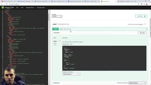 Стрим: пишу swagger схему REST API под бэкэнд на 1С смотреть онлайн