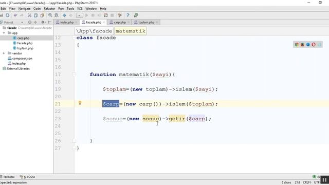 php oop facade tasarım deseni смотреть онлайн