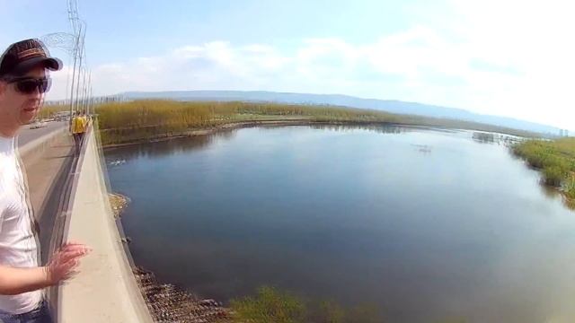 Как снимает стримы Дмитрий Шилов. Велопробег по острову Татышев. смотреть онлайн