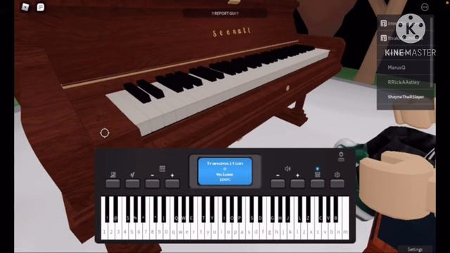 Roblox Piano Unravel смотреть онлайн