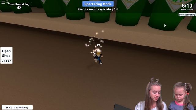 НОВЫЕ ПРЯТКИ в Большом доме ROBLOX \ Кто ПОЙМАЛ МИЛАНУ \ Hide and seek in the big house ROBLOX смотреть онлайн