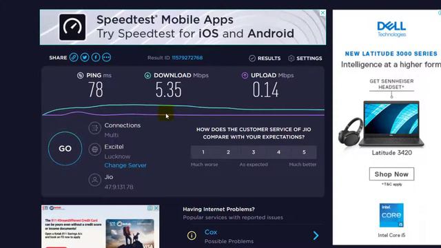 How To Check Internet Speed In PC | Download & Upload Internet Speed Check | 1Mbps Ketna Kbps | 202 смотреть онлайн