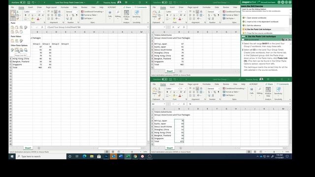 Excel Expert Lesson 4 1 Linking Other Worksheets смотреть онлайн