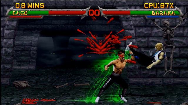 Mortal Kombat 2 Remix Editon by Lean Gameplay Johnny Cage - (Easy to Hard) (secret battles) смотреть онлайн