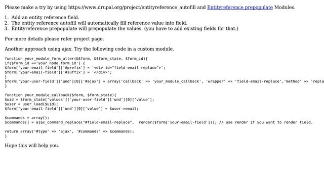Drupal: automatically fill the field info based on user selected (2 Solutions!!) смотреть онлайн