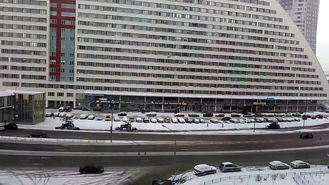 Работа трактористов на Ходынке. смотреть онлайн