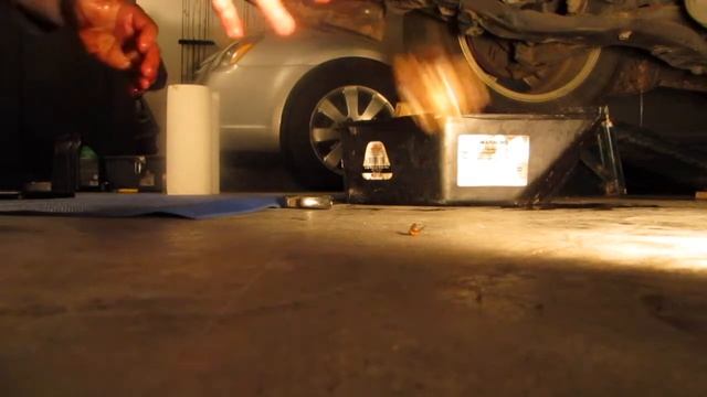 How to Change Oil Subaru Impreza EJ25 2005 2.5RS DIY смотреть онлайн