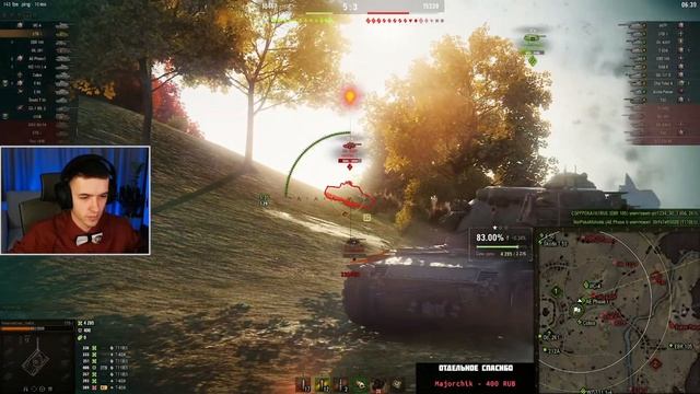 STB-1 -11к+ ТАЩИЛ КАК МОГ \ World of Tanks смотреть онлайн