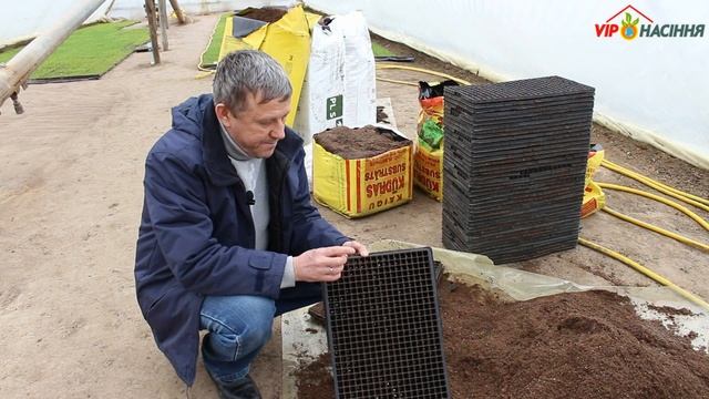 Технология выращивания лука через рассаду - подбор кассеты смотреть онлайн