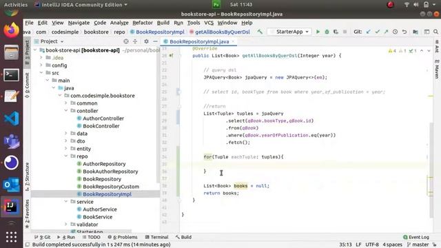 37. Select only particular columns using QueryDSL | Spring Boot Expert Tutorial | Code Simple смотреть онлайн