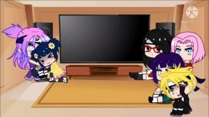 Реакция Боруто и Менма на тик ток (+ Сакура, Хината) { сасунару ,сакухина}