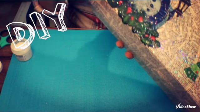 DIY НОВОГОДНЯЯ подарочная шкатулка. Мастер класс. Техника папьемаше и дэкупаж. смотреть онлайн