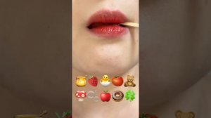 asmr 10 MINUTES EMOJI FOOD CHALLENGE FOR SLEEP RELAXING 수면유도asmr 이모지 먹방 모음집 eating sounds