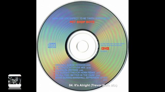 Pet Shop Boys - It's Alright (Trevor Horn Mix) смотреть онлайн