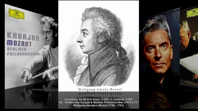 W.A. Mozart - Sinfonie No.40 in F minor, K.550 (dir. Herbert von Karajan, 1976_77) смотреть онлайн