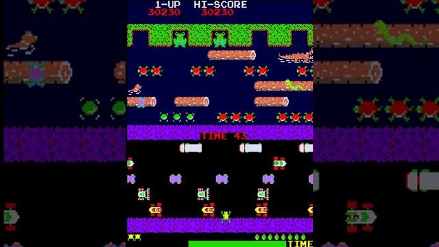 Frogger - arcade game смотреть онлайн