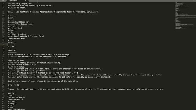 HashMap and HashSet in Java Difference between HashMap and Hashset Notes and code samples in Desc смотреть онлайн