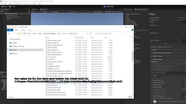 Unity InvalidProgramException Invalid IL code in Mono.Data.Sqlite.SqliteConnection Solution in Unit смотреть онлайн