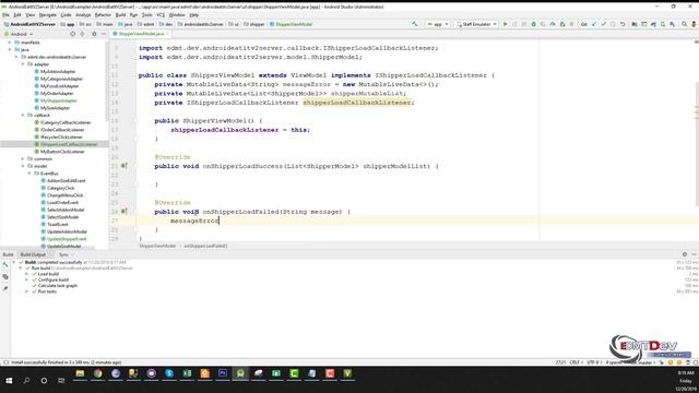 EDMT Dev - Food App Android Studio #49 Shippers Managements смотреть онлайн