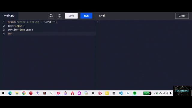 Find And Print ASCII Value Of All Characters In String IN python смотреть онлайн