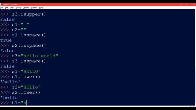 STRINGS IN PYTHON PART 6 смотреть онлайн