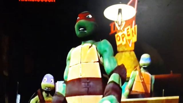 Маленький отрывок из черепашек ниндзя