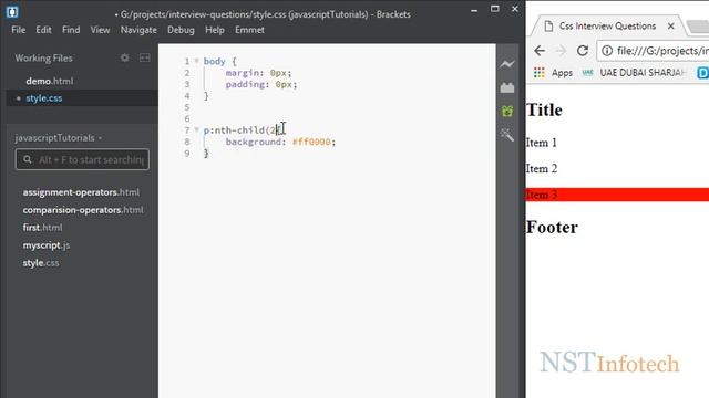 Difference between nth-child and nth-of-type selectors in Hindi смотреть онлайн