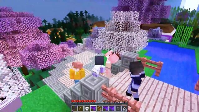 Sneaking Around as a BABY NINJA In Minecraft! смотреть онлайн