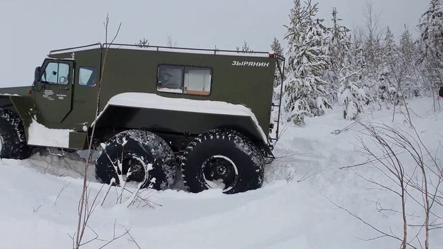 вездеходы Зырянин. Тест драйв смотреть онлайн