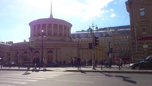 Станция метро Площадь Восстания. СПб . смотреть онлайн