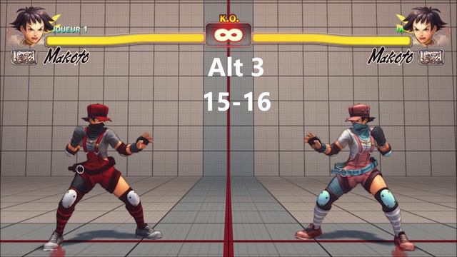 Ultra street fighter 4 Makoto all costumes and colors смотреть онлайн
