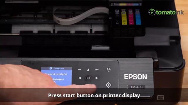 Epson XP-420 Ink Cartridges Installation Guide