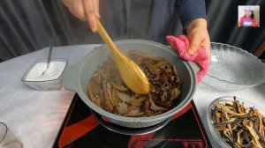 Салат из Сушеных Баклажанов! Баклажаны По-Корейски. КОРЕЙСКАЯ КУХНЯ Проще простого! #40