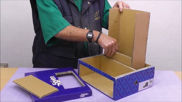 ОРГАНИЗАТОР С КАРТОНОМ DIY смотреть онлайн