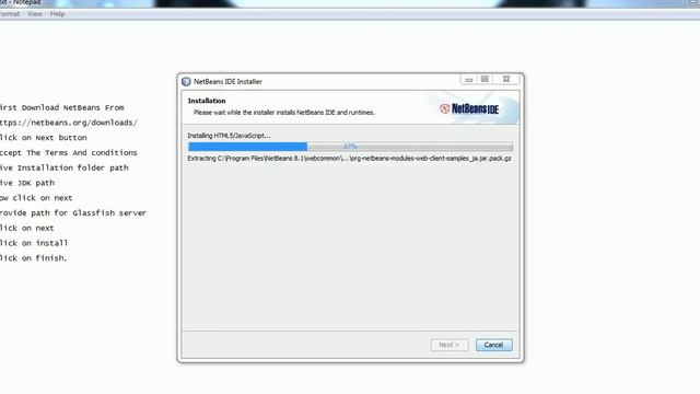 Java Tutorial-How to Download and Install NetBeans IDE смотреть онлайн