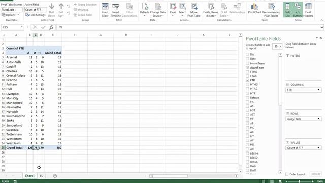 SoccerExcel - Введение в работу со сводными таблицами Excel смотреть онлайн