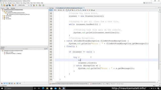 How To Read Data From A Text File In Java Using Scanner Class смотреть онлайн