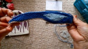 Шапка в технике  СВИНГ. // Очень увлекательное вязание и схема.//