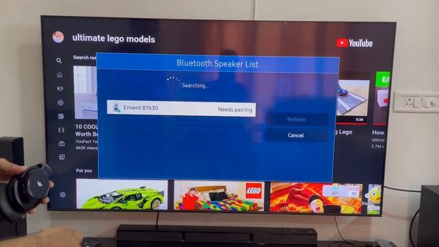 (Hindi) How to connect Bluetooth headphones to Samsung smart TV смотреть онлайн