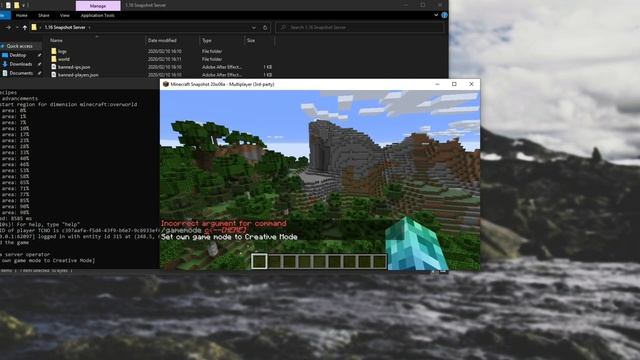 How to: Minecraft 1.16 Snapshot Server (Vanilla | Free | +Port forwarding guide) смотреть онлайн