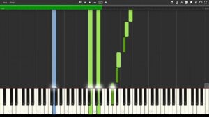 V. Azarashvili - Nostalgia [Piano Tutorial] (Synthesia)