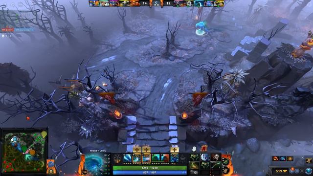 НОВЫЙ МОРФЛИНГ СТИХИЯ ВОДЫ? ИМБА КЕРРИ 7.32 - MORPHLING DOTA 2 смотреть онлайн