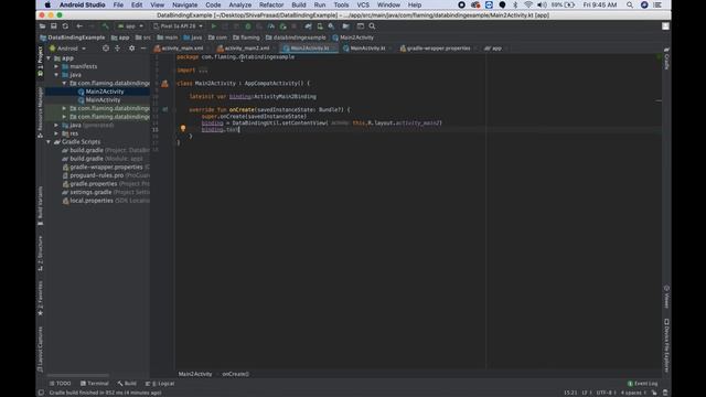 Android DataBinding in Kotlin integration part 2 смотреть онлайн