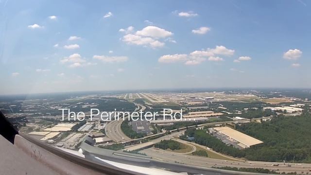 Landing at Atlanta - William B Hartsfield Int'l Airport (ATL/KATL) USA - (Cockpit View) смотреть онлайн