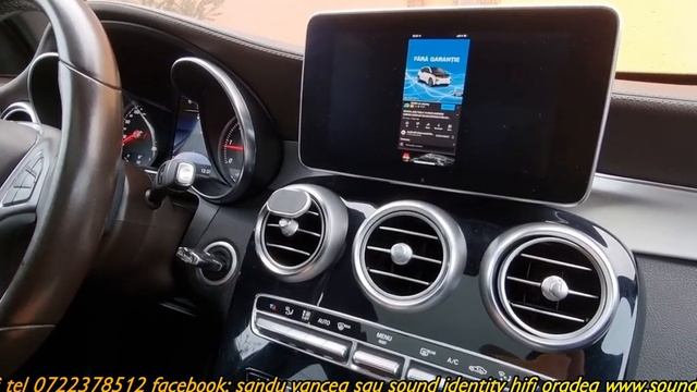 MERCEDES GLC CARPLAY I O S  & ANDROID AUTO USB VIDEO PLAYER